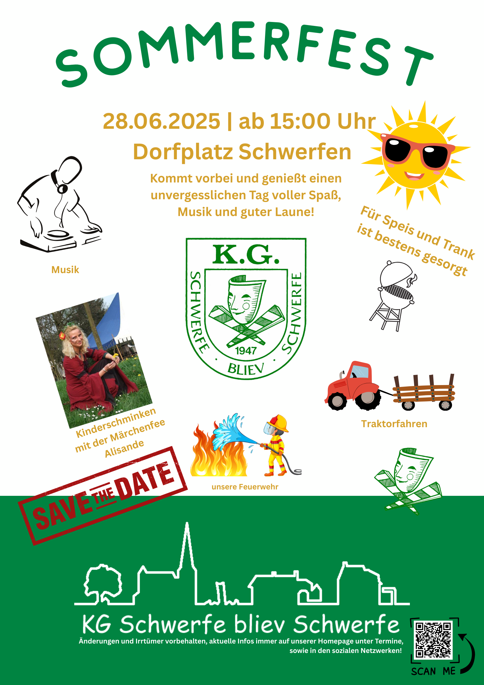 Sommerfest Plakat